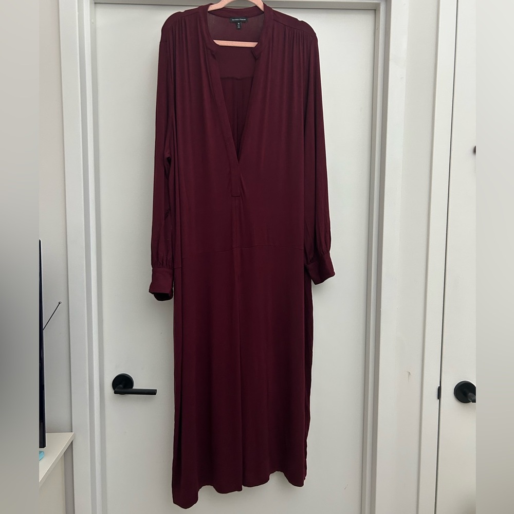 Universal Standard Burgundy Maxi Dress
